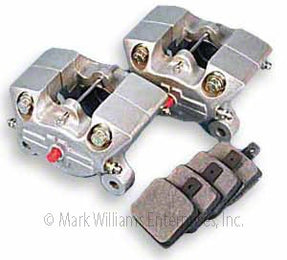 MW - 83100PR 2 Piston Brake Caliper Pair w/ Pads