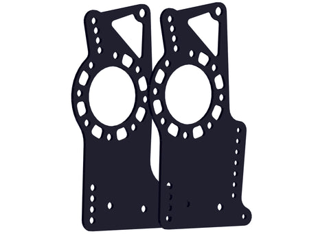 Fixed Height Modular Rear Chromoly 4-Link Bracket Kit