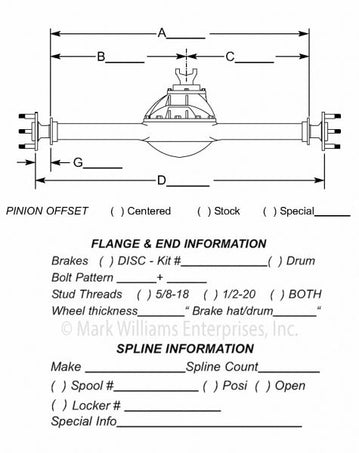 Complete Pro Street Ford 9