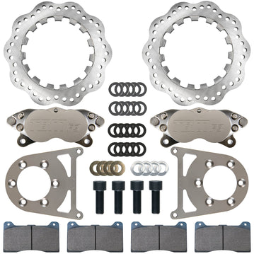TBM Brakes Strange Floater Rear F3 4 Piston Drag Brake Kit