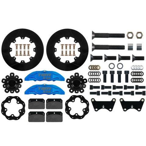 Wilwood Mustang II Pro Spindle XS3 Front Extreme Street Brake Kit