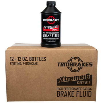 1 Case (12 bottles) TBM DOT 5.1 Extreme 6 Brake Fluid 7-0102CASE