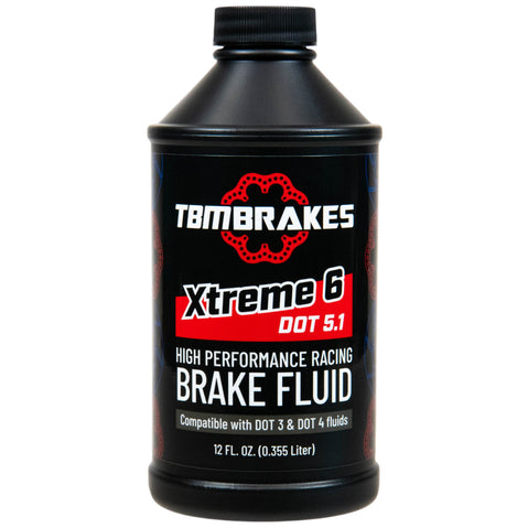 1 Case (12 bottles) TBM DOT 5.1 Extreme 6 Brake Fluid 7-0102CASE